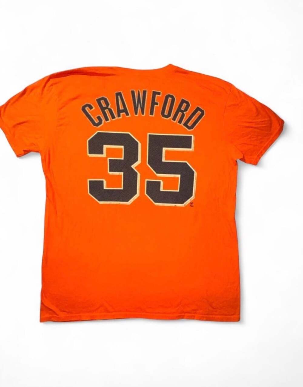 Majestic San Francisco Giants Brandon Crawford 35 T-Shirt Size XL